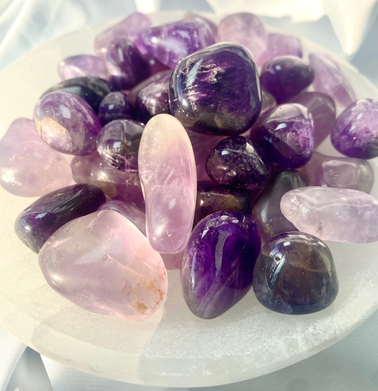 Spiritual Amethyst Tumble Stones
