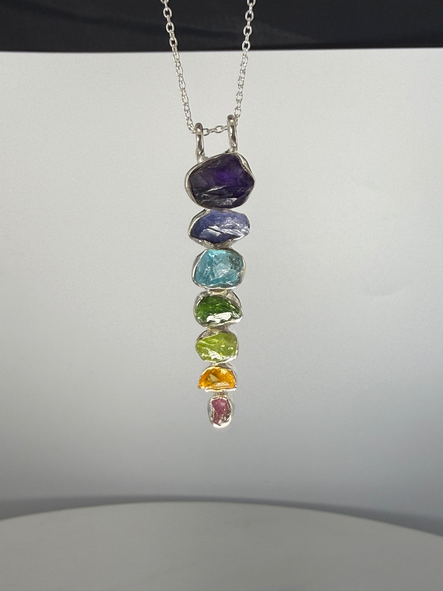 7 Chakra Healing Pendant Necklace