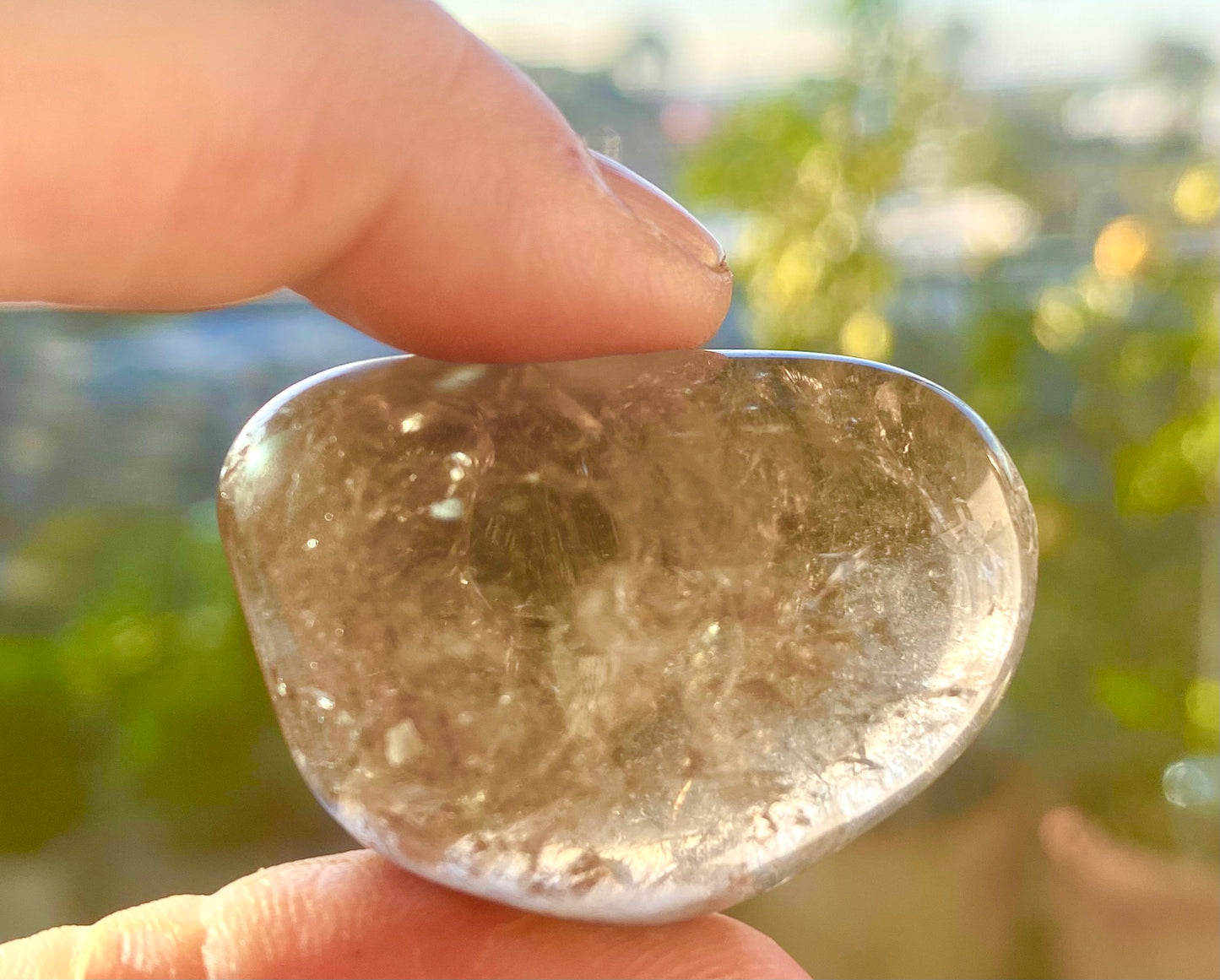 Grounding Smoky Quartz Tumble Stones