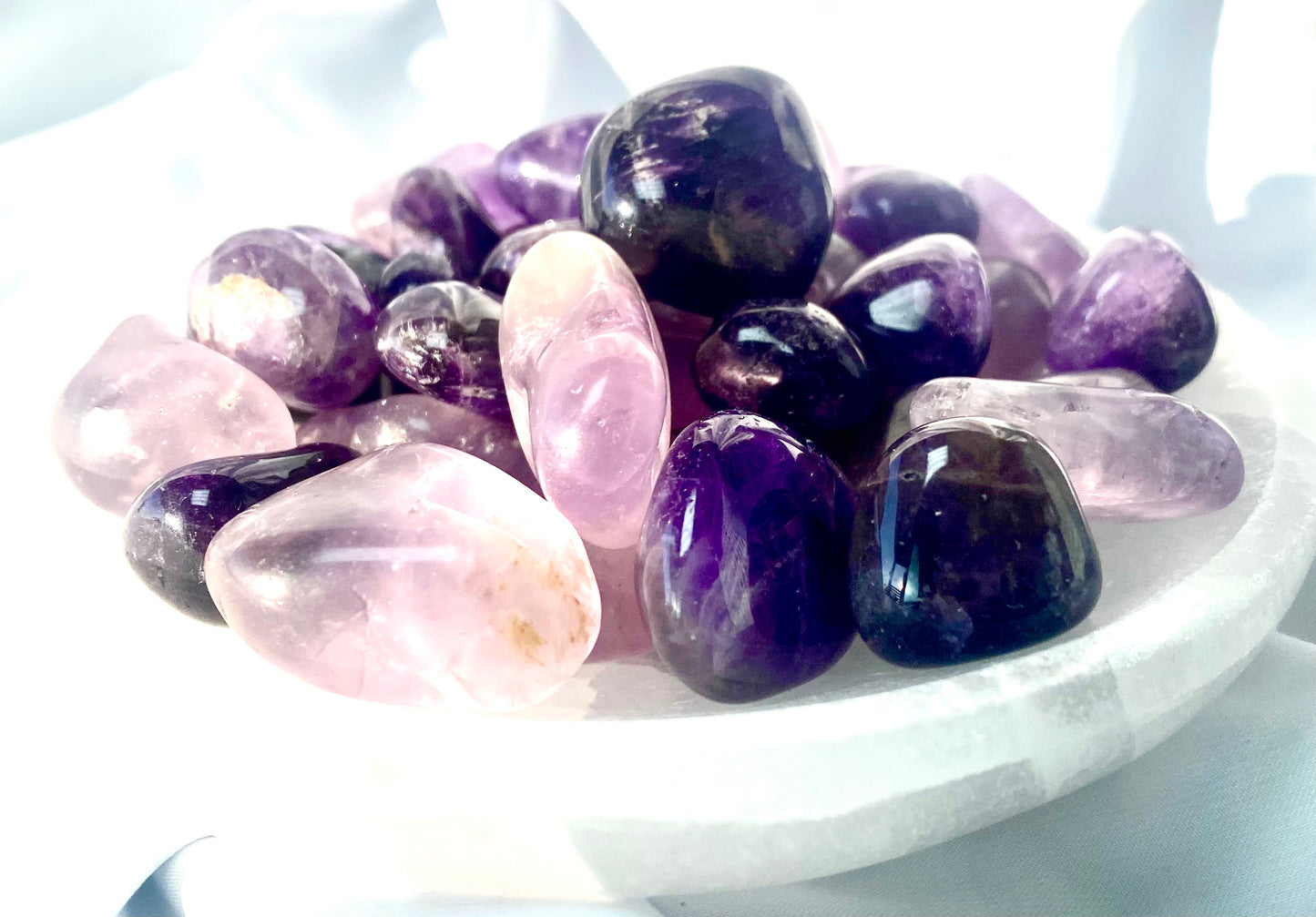 Spiritual Amethyst Tumble Stones