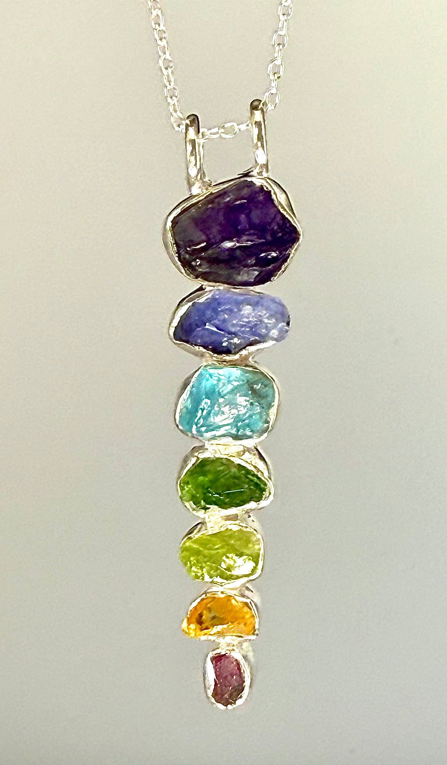 7 Chakra Healing Pendant Necklace