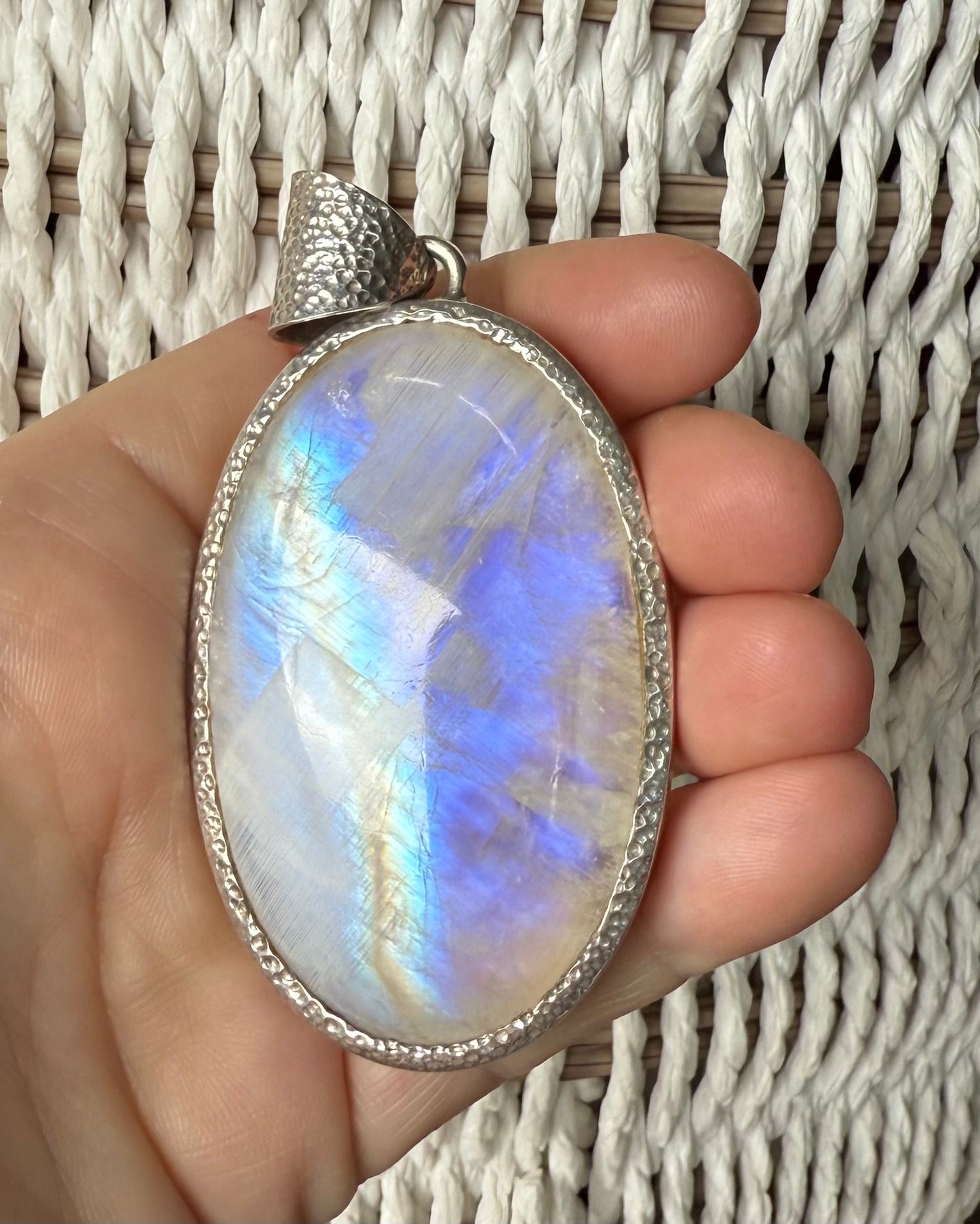 The Divine Goddess! A Moonstone Pendant like no other