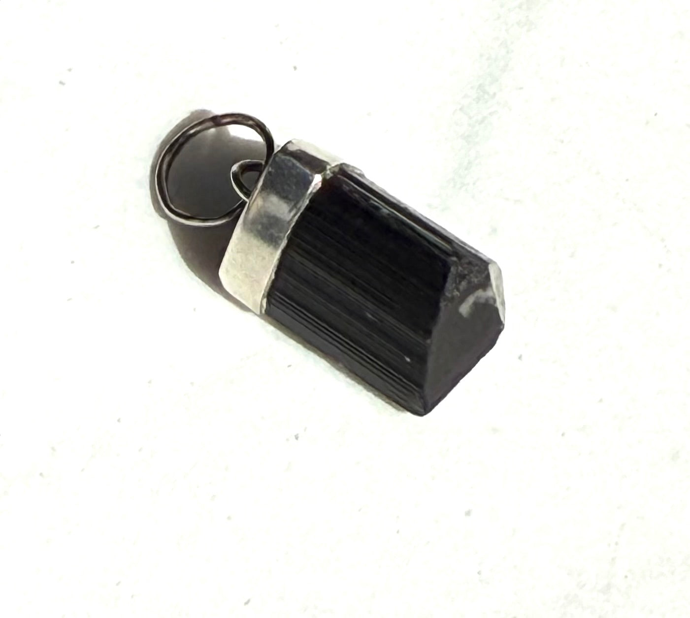 Protective Black Tourmaline Crystal Pendants