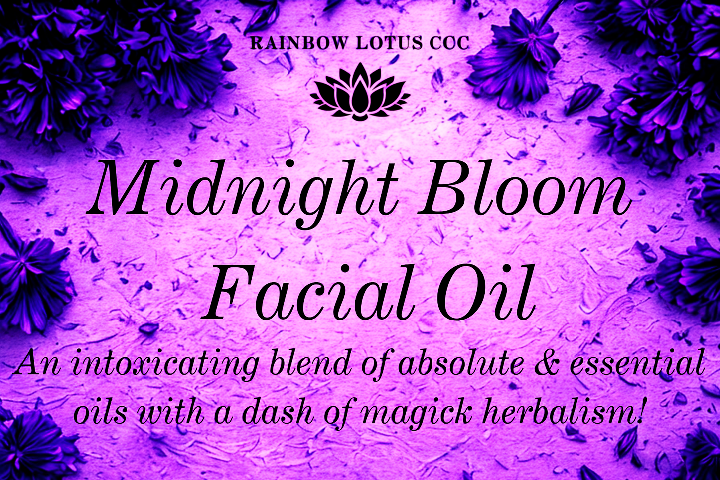 Midnight Bloom Facial Oil