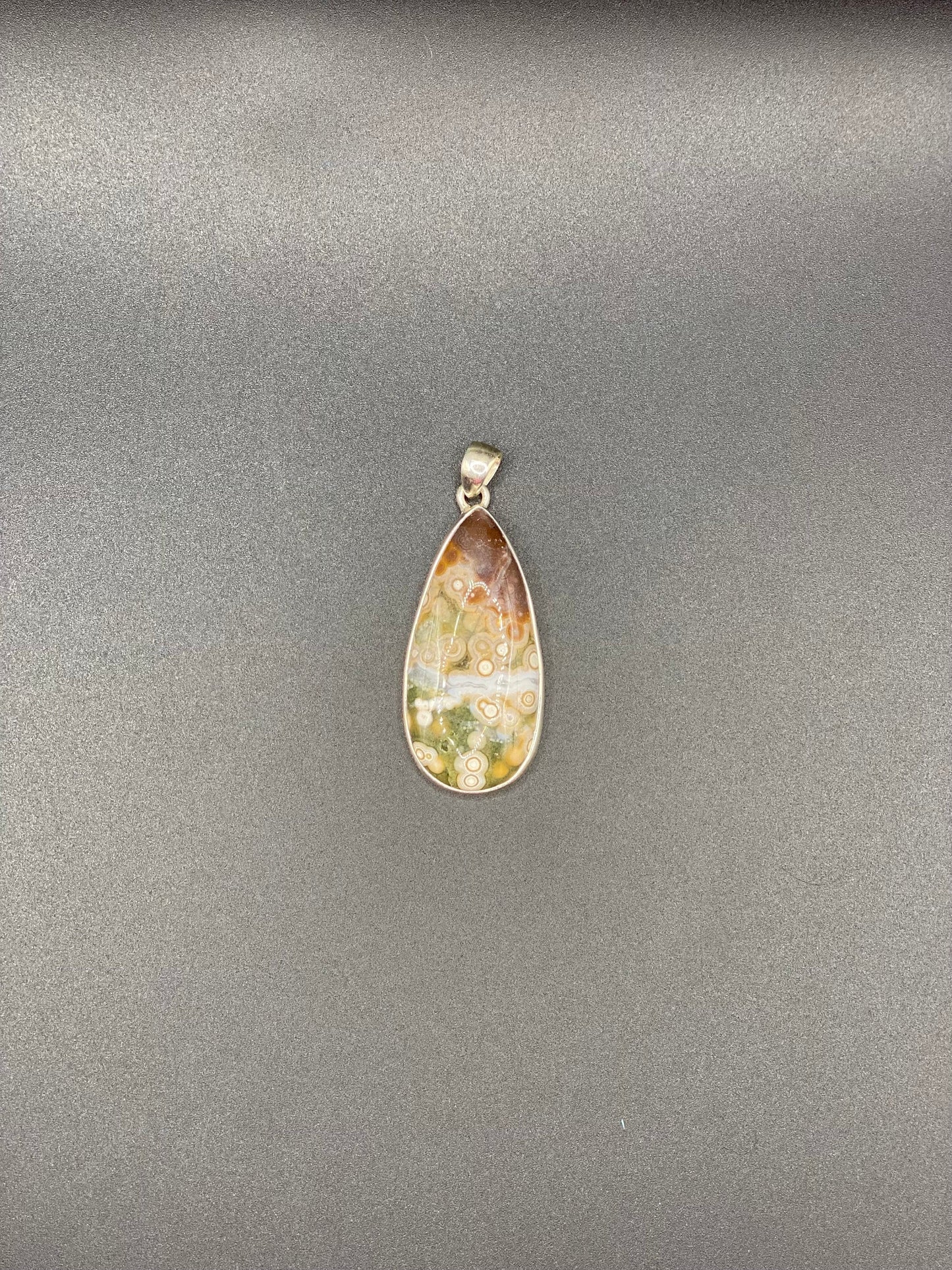 Gorgeous Ocean Jasper Pendant