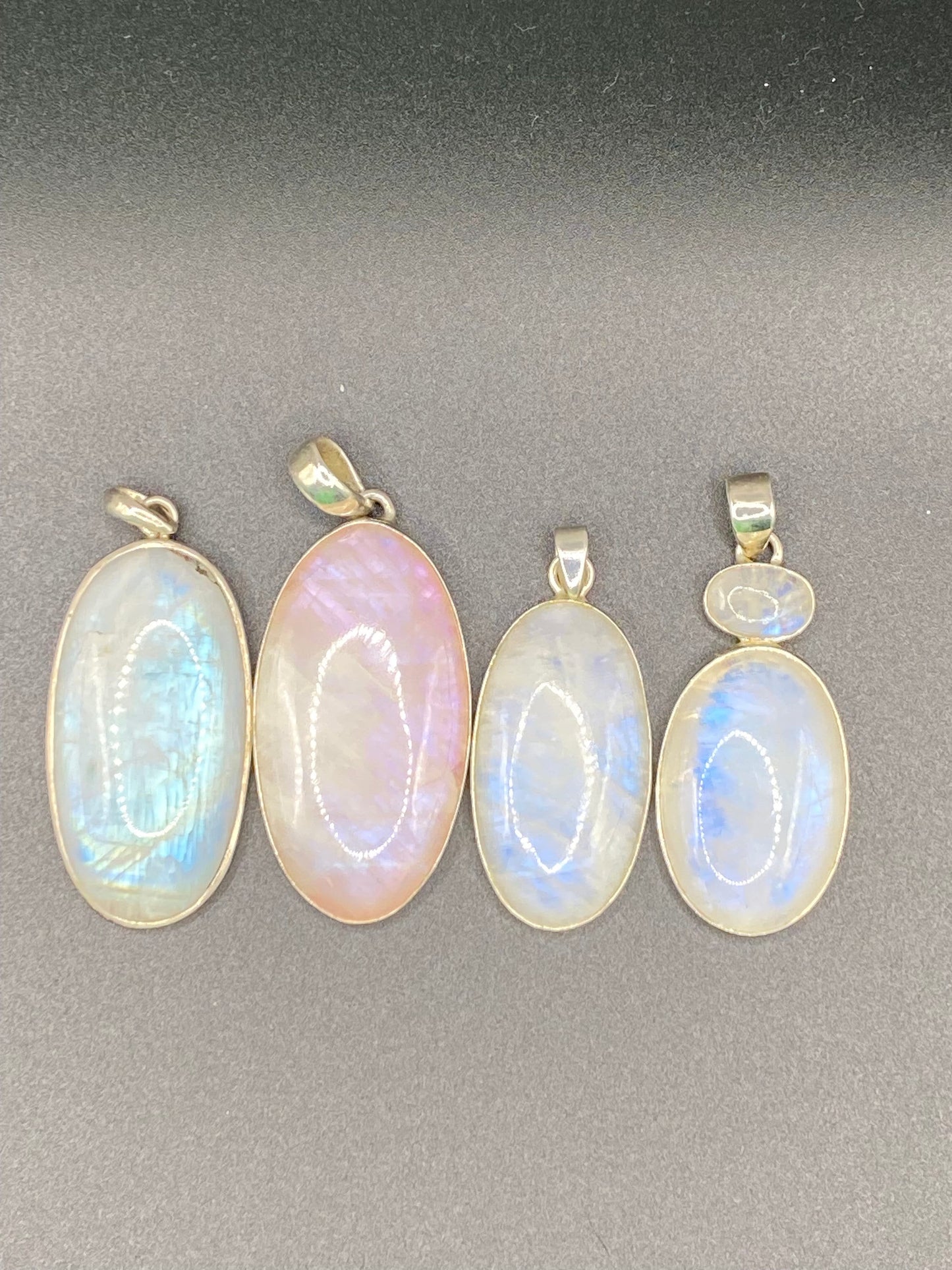 Gorgeous Moonstone Pendant with Sterling Silver setting